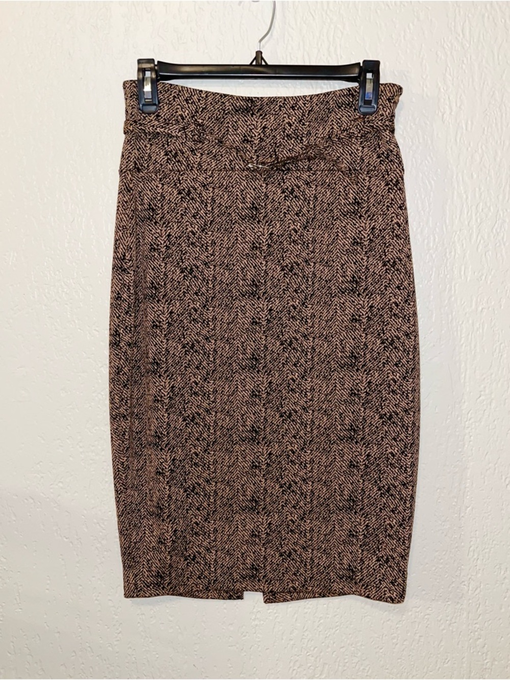 EXPRESS BROWN PENCIL SKIRT, SZ- S/P